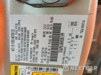 Zdjęcie 12 z 12 samochodu: 2017 FORD FUSION SE HYBRID VIN:3FA6P0LU8HR381599 - miniatura