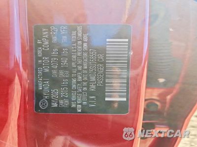 Zdjęcie 12 z 12 samochodu: 2025 HYUNDAI ELANTRA HYBRID BLUE VIN:KMHLM4DJ5SU168557 - miniatura