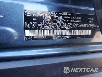 Zdjęcie 14 z 14 samochodu: 2024 TOYOTA VENZA LE VIN:JTEAAAAH1RJ157020 - miniatura