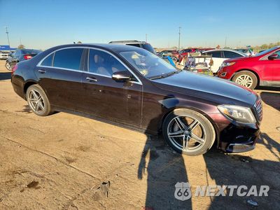 Czwarte zdjęcie samochodu z boku: 2015 MERCEDES-BENZ S 550 4MATIC VIN:WDDUG8FB6FA079381 - miniatura