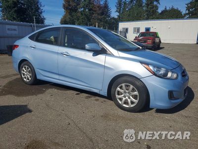 Czwarte zdjęcie samochodu z boku: 2013 HYUNDAI ACCENT GLS VIN:KMHCT4AE9DU560177 - miniatura