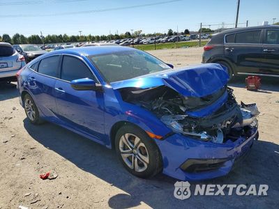 Czwarte zdjęcie samochodu z boku: 2018 HONDA CIVIC LX VIN:2HGFC2F54JH506235 - miniatura