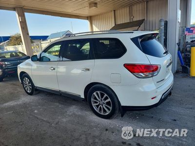 Drugie zdjęcie samochodu z przodu: 2015 NISSAN PATHFINDER SL VIN:5N1AR2MMXFC661685 - miniatura