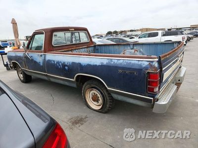 Drugie zdjęcie samochodu z przodu: 1984 DODGE D-SERIES D200 VIN:1B7JD24W7ES337599 - miniatura