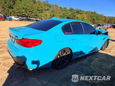 Trzecie zdjęcie samochodu z tyłu: 2018 BMW M5 VIN:WBSJF0C54JB283186 - miniatura