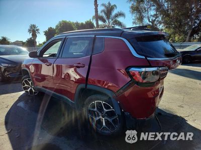 Drugie zdjęcie samochodu z przodu: 2025 JEEP COMPASS LIMITED VIN:3C4NJDCN2ST579614 - miniatura