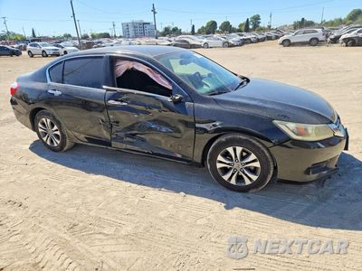 Czwarte zdjęcie samochodu z boku: 2014 HONDA ACCORD LX VIN:1HGCR2F34EA216226 - miniatura