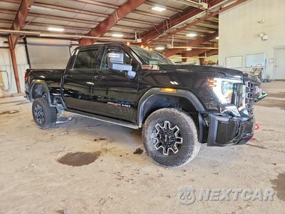 Czwarte zdjęcie samochodu z boku: 2026 GMC SIERRA K2500 AT4X VIN:1GT4UZEY4TF108471 - miniatura