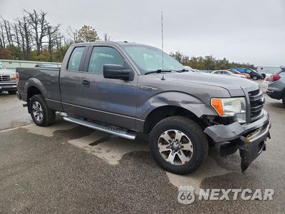 Czwarte zdjęcie samochodu z boku: 2013 FORD F150 SUPER CAB VIN:1FTFX1EF9DFA41531 - miniatura