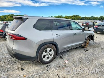 Trzecie zdjęcie samochodu z tyłu: 2025 TOYOTA GRAND HIGHLANDER HYBRID LE VIN:5TDACAB51SS062727 - miniatura
