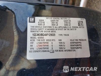 Zdjęcie 12 z 12 samochodu: 2010 CHEVROLET SILVERADO K2500 HEAVY DUTY LT VIN:1GC4KXBG4AF129629 - miniatura