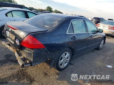 Trzecie zdjęcie samochodu z tyłu: 2007 HONDA ACCORD EX VIN:1HGCM56767A136528 - miniatura