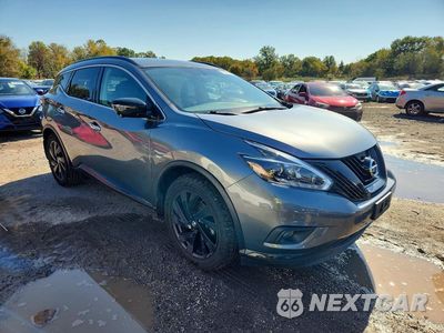 Czwarte zdjęcie samochodu z boku: 2018 NISSAN MURANO SL VIN:5N1AZ2MHXJN192159 - miniatura