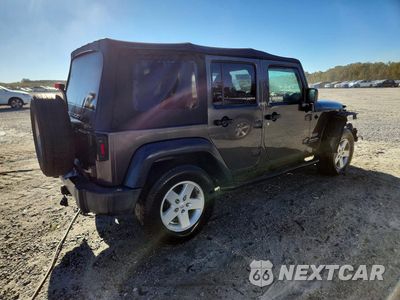 Trzecie zdjęcie samochodu z tyłu: 2018 JEEP WRANGLER UNLIMITED SPORT VIN:1C4BJWDG3JL850933 - miniatura