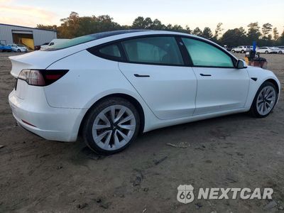 Trzecie zdjęcie samochodu z tyłu: 2023 TESLA MODEL 3 VIN:5YJ3E1EA9PF447492 - miniatura