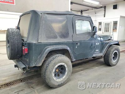 Trzecie zdjęcie samochodu z tyłu: 2003 JEEP WRANGLER COMMANDO VIN:1J4FA39S13P301492 - miniatura