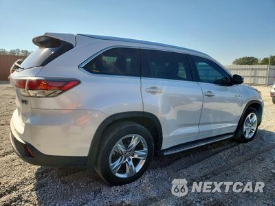 Trzecie zdjęcie samochodu z tyłu: 2016 TOYOTA HIGHLANDER HYBRID LIMITED VIN:5TDDCRFH4GS014128 - miniatura