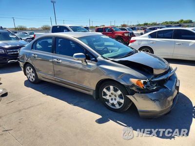 Czwarte zdjęcie samochodu z boku: 2008 HONDA CIVIC LX VIN:2HGFA16538H328392 - miniatura