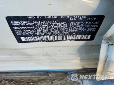 Zdjęcie 14 z 14 samochodu: 2019 SUBARU FORESTER PREMIUM VIN:JF2SKAGC9KH522575 - miniatura
