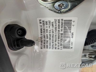 Zdjęcie 12 z 12 samochodu: 2016 HONDA CIVIC EX VIN:19XFC1F36GE041405 - miniatura