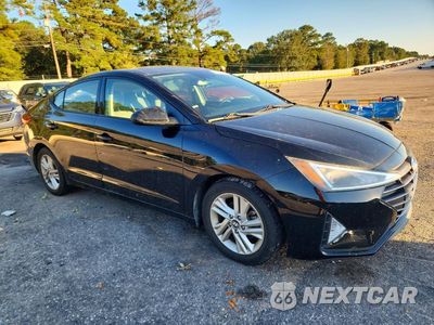 Czwarte zdjęcie samochodu z boku: 2019 HYUNDAI ELANTRA VALUE EDITION VIN:5NPD84LF8KH405420 - miniatura