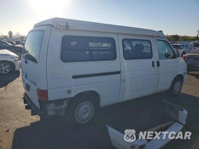 Trzecie zdjęcie samochodu z tyłu: 1999 VOLKSWAGEN EUROVAN CAMPER VIN:WV2EH2704XH035105 - miniatura