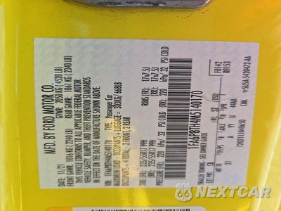 Zdjęcie 12 z 12 samochodu: 2021 FORD MUSTANG VIN:1FA6P8TH4M5140170 - miniatura