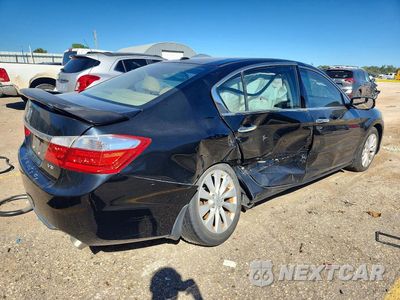 Trzecie zdjęcie samochodu z tyłu: 2013 HONDA ACCORD EXL VIN:1HGCR3F82DA047341 - miniatura