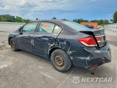 Drugie zdjęcie samochodu z przodu: 2014 HONDA CIVIC LX VIN:19XFB2F54EE033830 - miniatura