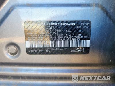 Zdjęcie 12 z 12 samochodu: 2020 MITSUBISHI OUTLANDER SE VIN:JA4AZ3A30LZ038441 - miniatura
