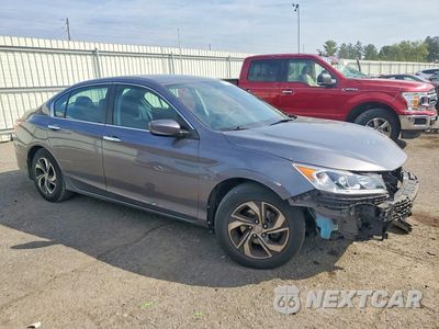 Czwarte zdjęcie samochodu z boku: 2017 HONDA ACCORD LX VIN:1HGCR2F35HA092178 - miniatura