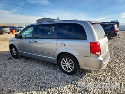 Drugie zdjęcie samochodu z przodu: 2014 DODGE GRAND CARAVAN SXT VIN:2C4RDGCGXER347717 - miniatura