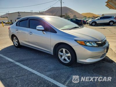 Czwarte zdjęcie samochodu z boku: 2012 HONDA CIVIC NATURAL GAS VIN:19XFB5F51CE002078 - miniatura