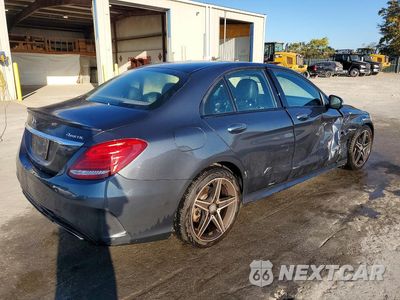 Trzecie zdjęcie samochodu z tyłu: 2016 MERCEDES-BENZ C 300 4MATIC VIN:55SWF4KB2GU102294 - miniatura