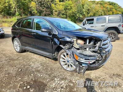 Czwarte zdjęcie samochodu z boku: 2018 FORD EDGE TITANIUM VIN:2FMPK3K97JBC05719 - miniatura
