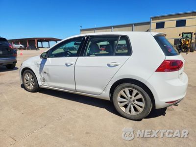 Drugie zdjęcie samochodu z przodu: 2015 VOLKSWAGEN GOLF TDI VIN:3VW2A7AU7FM027599 - miniatura