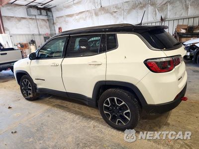 Drugie zdjęcie samochodu z przodu: 2019 JEEP COMPASS TRAILHAWK VIN:3C4NJDDB0KT627678 - miniatura