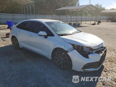 Czwarte zdjęcie samochodu z boku: 2020 TOYOTA COROLLA SE VIN:JTDS4RCE2LJ013694 - miniatura