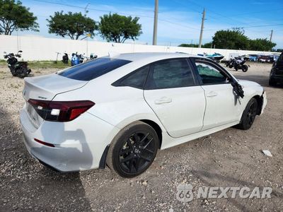 Trzecie zdjęcie samochodu z tyłu: 2025 HONDA CIVIC SPORT VIN:2HGFE4F84SH344642 - miniatura