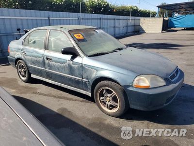 Czwarte zdjęcie samochodu z boku: 1998 HONDA CIVIC LX VIN:2HGEJ6679WH622614 - miniatura
