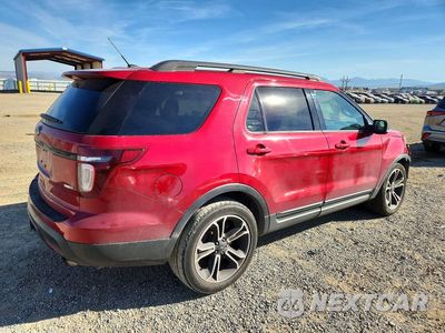 Trzecie zdjęcie samochodu z tyłu: 2015 FORD EXPLORER SPORT VIN:1FM5K8GT9FGA11167 - miniatura