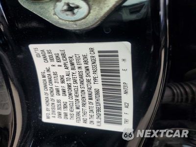 Zdjęcie 13 z 13 samochodu: 2015 HONDA CIVIC SI VIN:2HGFB6E53FH703660 - miniatura