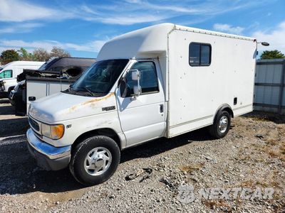 2000 FORD ECONOLINE E350 SUPER DUTY CUTAWAY VAN 1FDSE35L1YHB88163 - główne zdjęcie licytacji z USA - miniatura