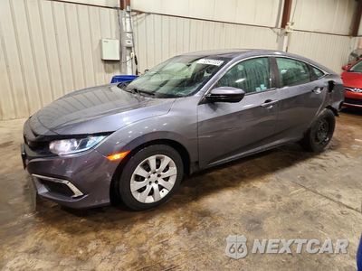 2019 HONDA CIVIC LX 2HGFC2F61KH599533 - główne zdjęcie licytacji z USA - miniatura