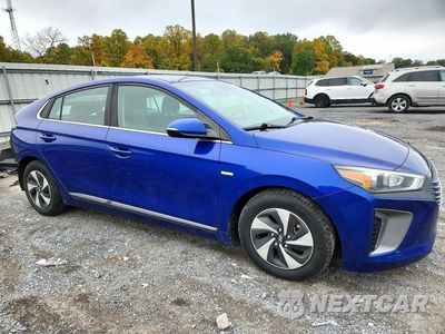 Czwarte zdjęcie samochodu z boku: 2019 HYUNDAI IONIQ SEL VIN:KMHC75LC4KU139731 - miniatura