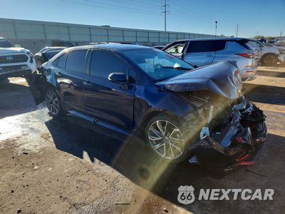 Czwarte zdjęcie samochodu z boku: 2022 TOYOTA COROLLA SE VIN:5YFS4MCE0NP101404 - miniatura