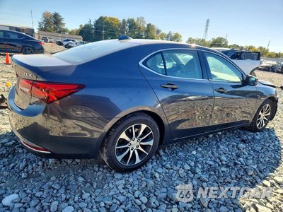 Trzecie zdjęcie samochodu z tyłu: 2016 ACURA TLX TECH VIN:19UUB1F54GA013442 - miniatura