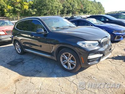 Czwarte zdjęcie samochodu z boku: 2021 BMW X3 SDRIVE30I VIN:5UXTY3C07M9H99149 - miniatura