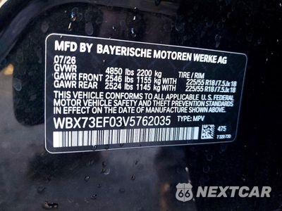 Zdjęcie 13 z 13 samochodu: 2027 BMW X1 XDRIVE28I VIN:WBX73EF03V5762035 - miniatura