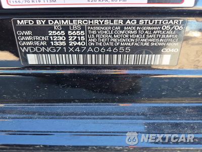 Zdjęcie 12 z 12 samochodu: 2007 MERCEDES-BENZ S 550 VIN:WDDNG71X47A064655 - miniatura